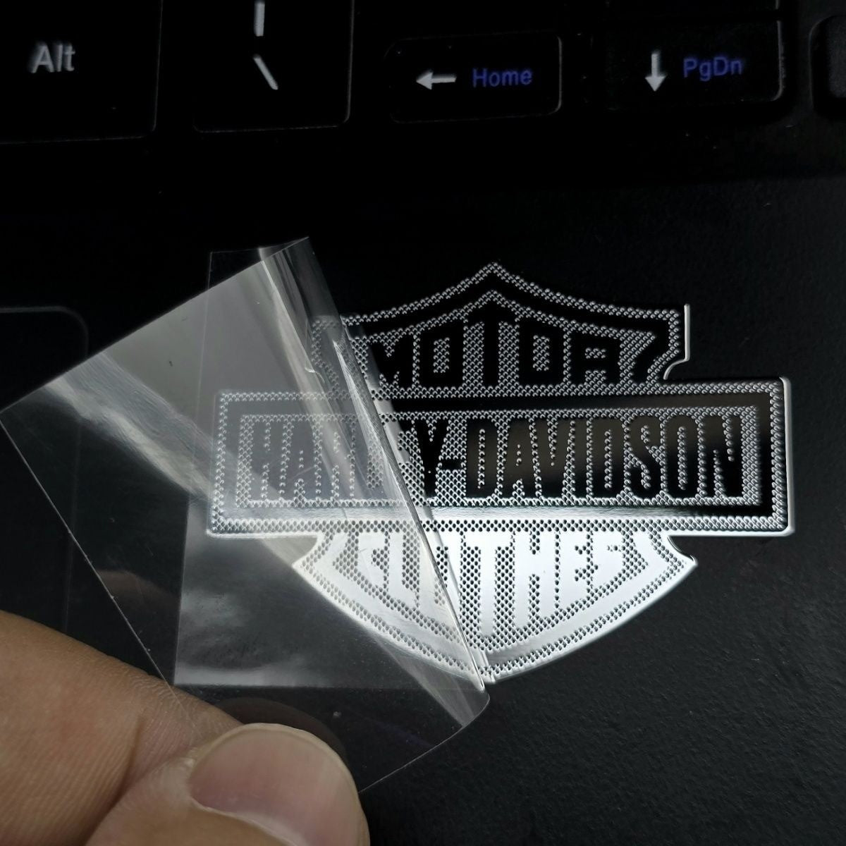 Adesivo de Capacete de Metal com Logotipo Retrô Personalidade Adesivo de Corpo de Motocicleta para Acessórios Harley Davidson Electra Glide 1250S PA1250