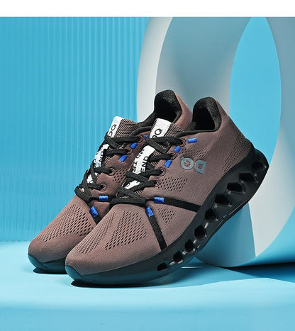 Men Casual Sports Running Shoes Marathon Air Cushion Breathable Lightweight Men Comfortable Athletic Nonskid Sneakers Outdoor