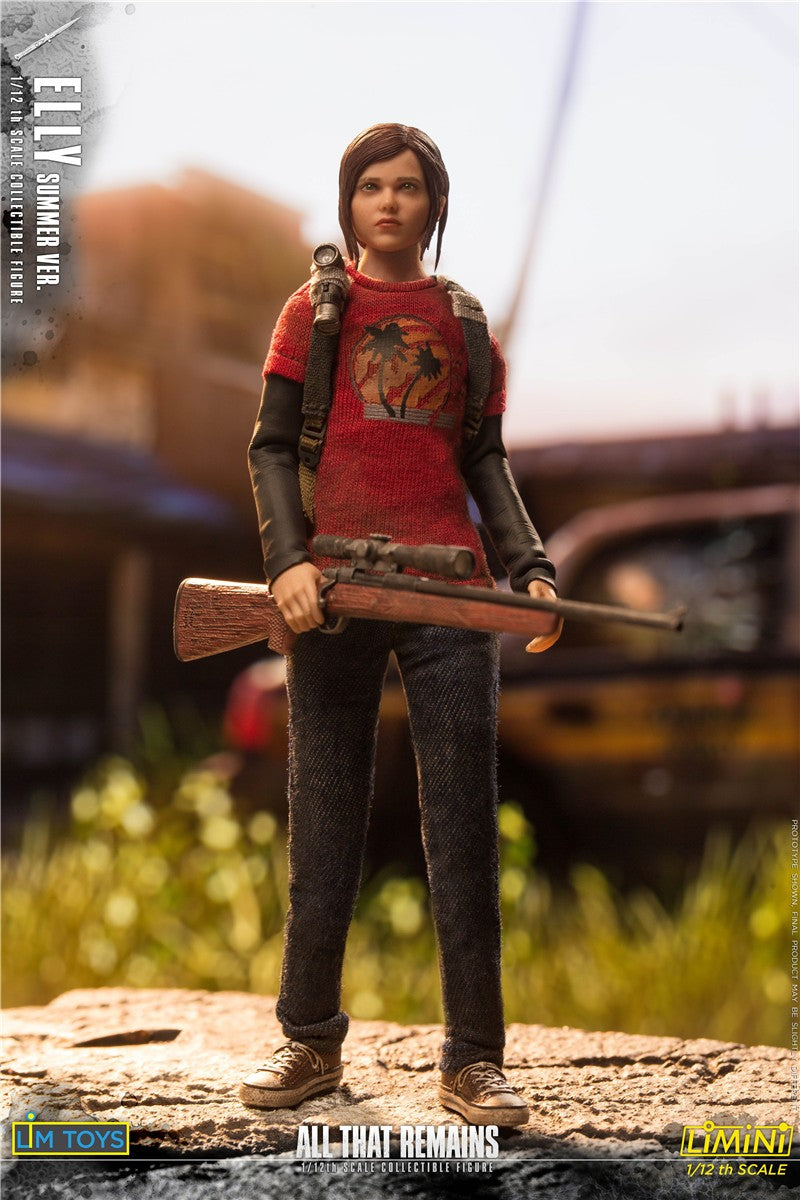 Novo Relançamento Limtoys The Last Survivor Of The Apocalypse 1/12 Joel Ellie 6 Polegadas Action Figure Colecionável Modelo Kit Garagem