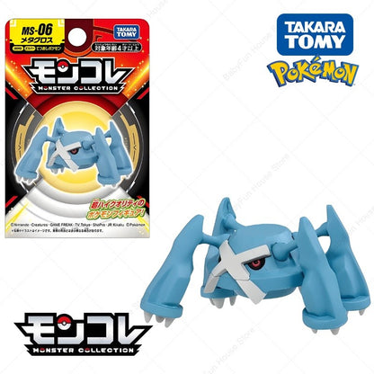 Original Takara TOMY Pokemon Ditto Jigglypuff Figure Toy Dedenne Slowpoke Mega Gyarados Lucario Gengar Anime PVC Model Doll Gift