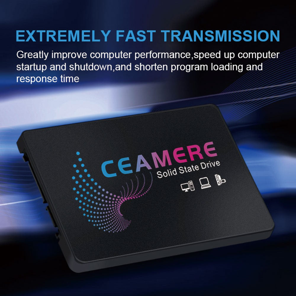 CeaMere 10-5PCS 2.5 SSD 480GB 512GB 1TB 120GB 240GB 256GB Disco Rígido Interno de Estado Sólido para Computador Grátis