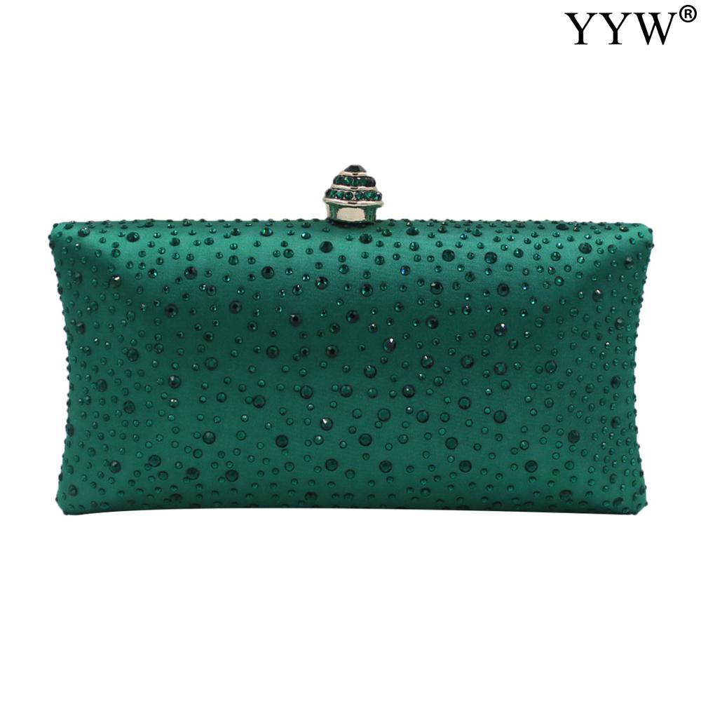 Luxury Design Crossbody Shoulder Bags For Women Evening Handbag Fashionable Outfits Wedding Women Green Clutch Purses