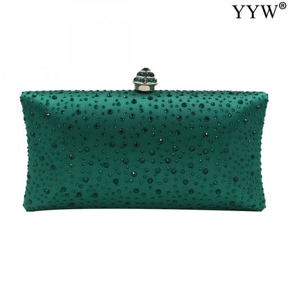 Luxury Design Crossbody Shoulder Bags For Women Evening Handbag Fashionable Outfits Wedding Women Green Clutch Purses