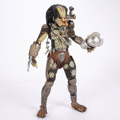 Filme Clássico NECA Ultimate Series Predador 7" Caçador da Selva vs Ovos Alienígenas PVC Boneco Articulado Colecionável