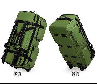 Bolsa de bagagem externa KLQDZMS, bolsa organizadora de roupas de capacidade superdimensionada, mochila de viagem masculina de tecido Oxford, mochila de remessa