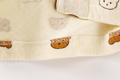 Kids Spring Summer Pajamas Set Cute Cartoon Print Long Sleeve Lapel Soft Sleepwear for Boys Girls Baby Casual Loose Loungewear