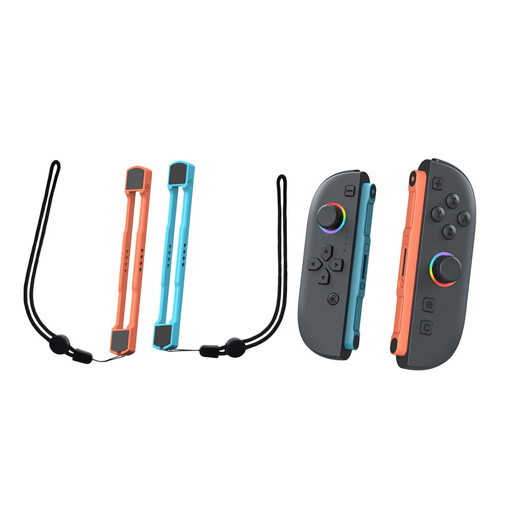 For Switch2 Wired Wireless Joy Cons Controller With RGB Light Dual Vibration Joystick For Switch/OLED/Switch2 Bluetooth Gamepad