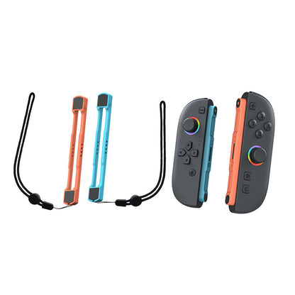 For Switch2 Wired Wireless Joy Cons Controller With RGB Light Dual Vibration Joystick For Switch/OLED/Switch2 Bluetooth Gamepad