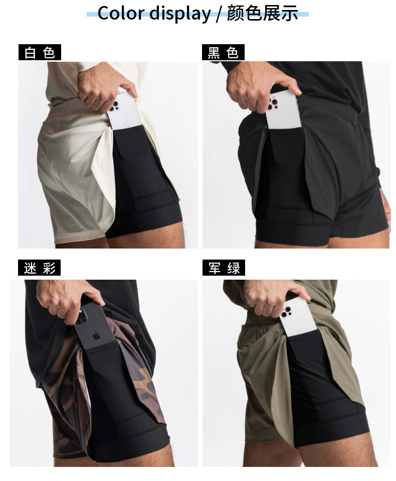 024 Summer Man Fitness sports Shorts Men's Jogging Gym Bodybuilding short pants Breathable training sportswear