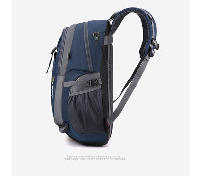 Nova Mochila Masculina de Nylon Impermeável Casual para Viagem ao Ar Livre Mochila Feminina para Caminhada Acampamento Montanhismo Bolsa Esportiva Juvenil