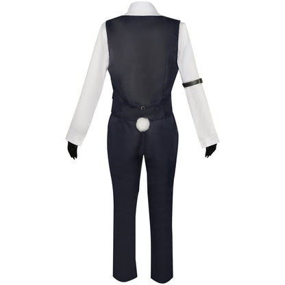 Xavier Cosplay Costume Adult Carnival Uniform Game Love and Deepspacee Xavier Outfit for Halloween Party Masquerade(Navy Blue)