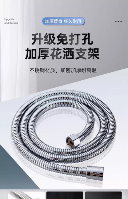 Black 5 Modes Shower Head Adjustable High Pressure Water Saving Portable Filtered Shower Head Faucet Tap Bathroom Accessories