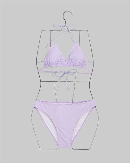 Spring/Summer Pure Desire Hot Girl Sexy Bikini Cover Beach Swimsuit Set For Women