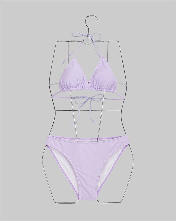 Spring/Summer Pure Desire Hot Girl Sexy Bikini Cover Beach Swimsuit Set For Women