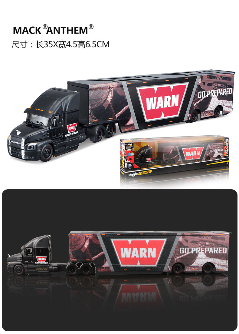 Maisto 1:64 MACK Anthem LoneStar UP Transport Fundição Fabricação Reboque Modelo Simulação Modelo Coleção Carro de Liga