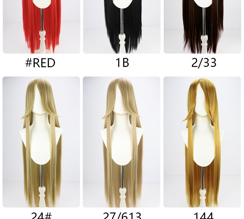 Perucas sintéticas de cabelo rosa com volume de ar, seda de cabelo macia de alta temperatura, cabelo a granel, peruca longa, cacheada, de ondas grandes, lisa, para Cosplay