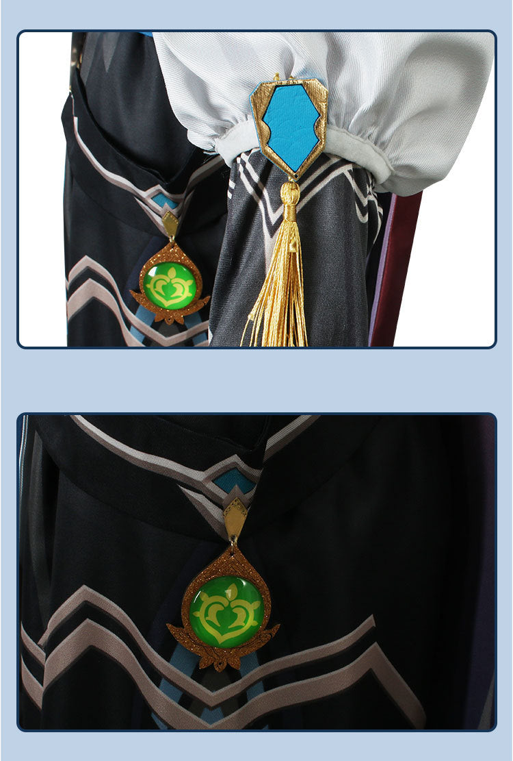 Kaveh Cosplay Costume Big Size Kaveh Uniform Halloween Kaveh Outfits for Anime Comic Con