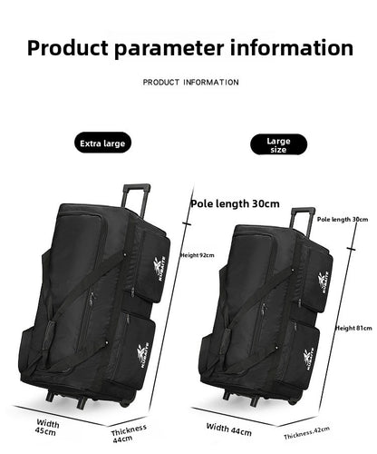 COLENARA Luggage Travel Bag Large-capacity Men's Trolley Bags Oxford Cloth Aviation Shipping Box Business Organizer Bag Suitcase