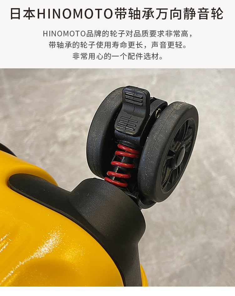 KLQDZMS High Quality Luggage Oversized Capacity Trolley Case PC Code Cart Type Travel Bag Universal Wheel Rolling Suitcase