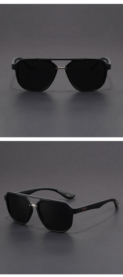 Man Aviation Style TR Frame Customized Polarized Mirror Lens Sunglasses Women Oversized Finished Myopia Sun Glasses with Diopter