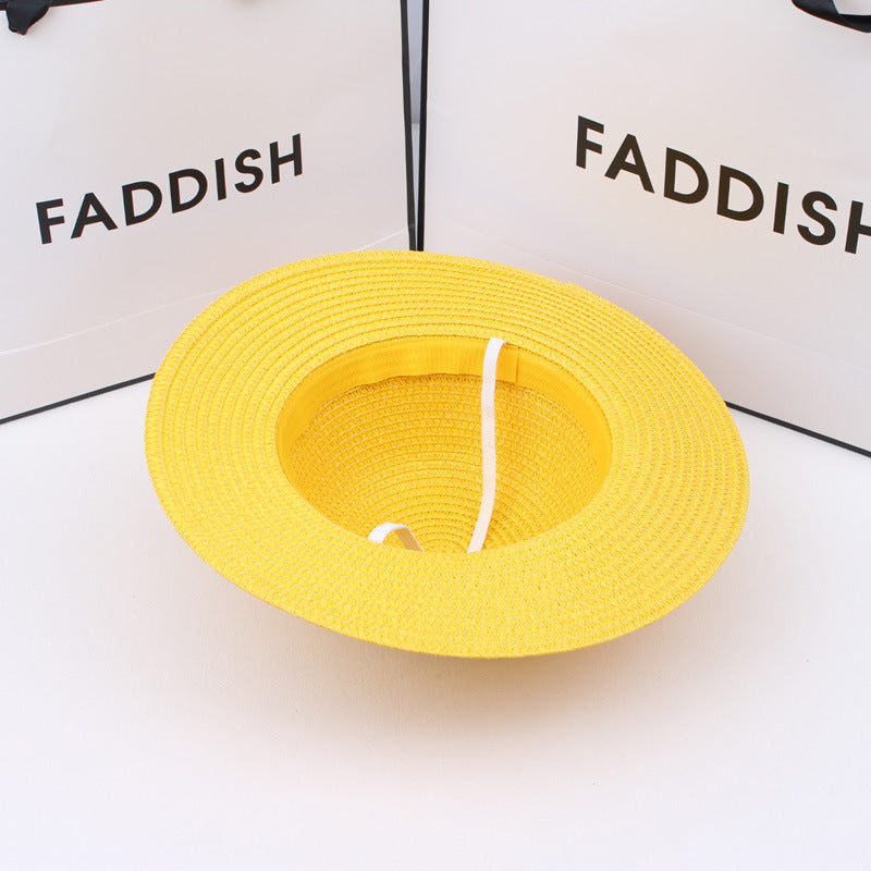 Anime Luffy Straw Hat One Piece Cosplay Sun Protection Hat Parent-child Summer Sun Straw Beach Hat For Men Women