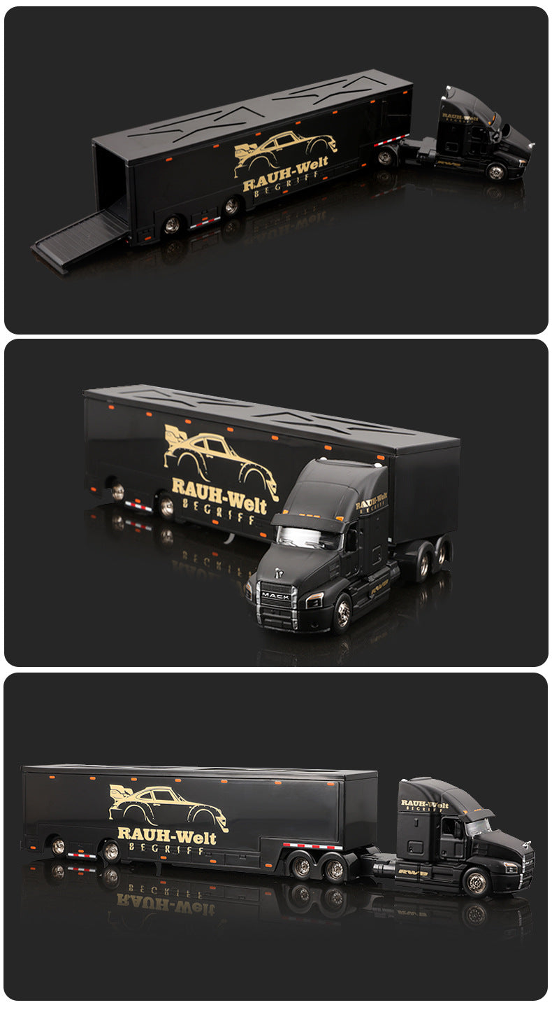 Maisto 1:64 MACK Anthem LoneStar UP Transport Fundição Fabricação Reboque Modelo Simulação Modelo Coleção Carro de Liga