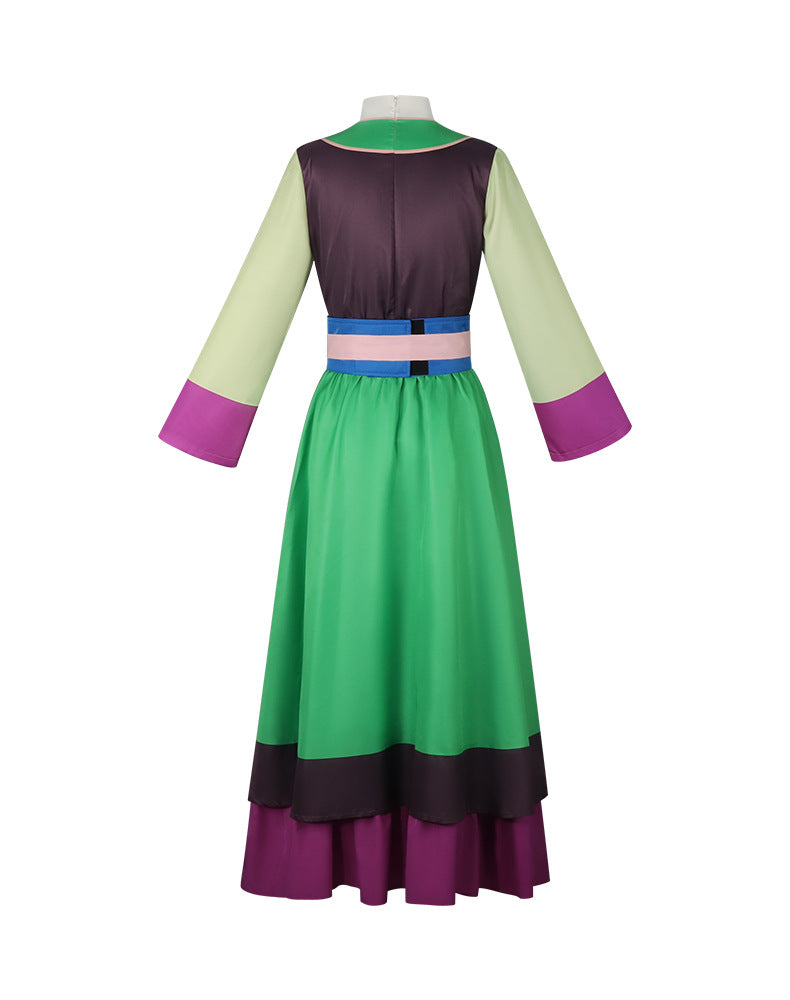 Anime Maomao Cosplay Costume Kusuriya no Hitorigoto Movie Maomao Role Play Hanfu Long Dress Outfit For Hallowmas Party Adult
