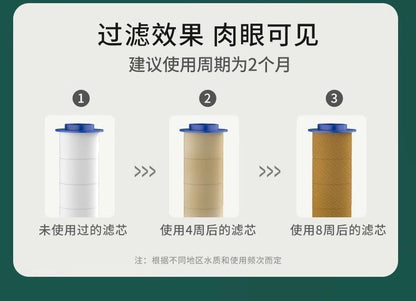 Chuveiro Booster 5 Modos com Escova Massageadora de Alta Pressão para Economia de Água Portátil Filtro de Banheiro com Mangueira e Suporte