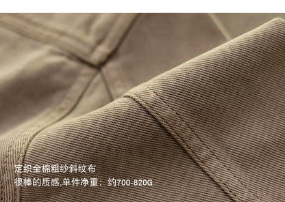 Sansour 2023 New 100% Cotton Military Shirt Men Long Sleeve Casual Dress Shirt Male Cargo Work Shirts With Embroidery