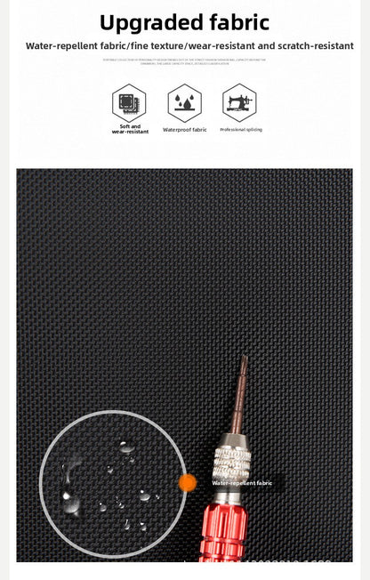 KLQDZMS Oxford Cloth Suitcase Bag Large Capacity Trolley Bag Men's Outdoor Travel Organizer Bag Women's Shoulders Backpacks