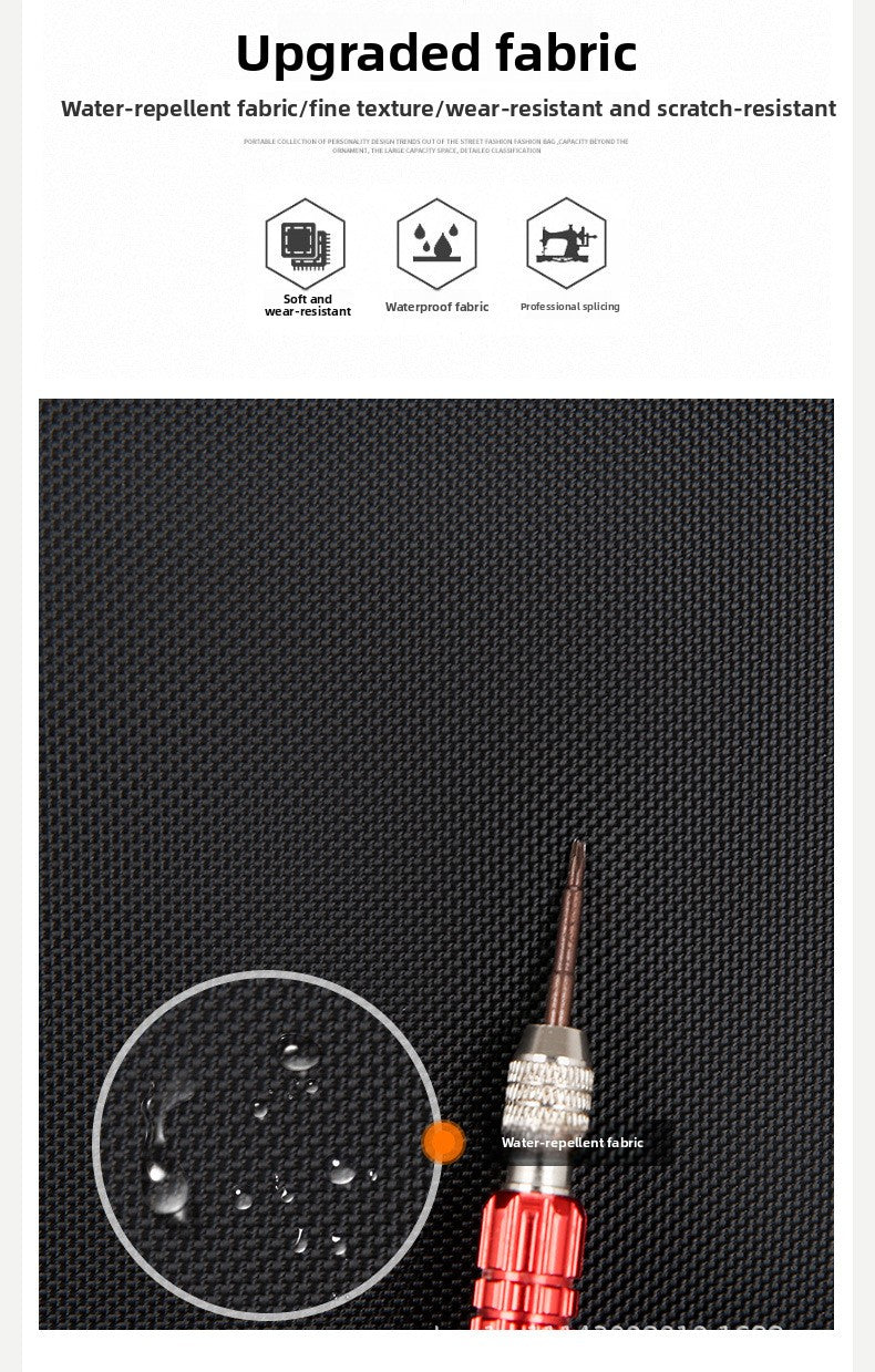 KLQDZMS Waterproof Luggage Bag Oxford Cloth Run Trolley Bag Large Capacity Double Shoulder Travel Bag with Wheels Handbag