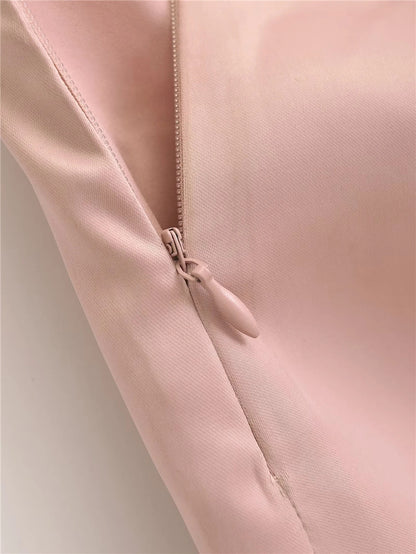 Summer Black Mini Skirts Women Elegant Sliky Satin Skirt Low Rise Zipper Summer Bodycon Short Skirt With Shorts Party Outfits