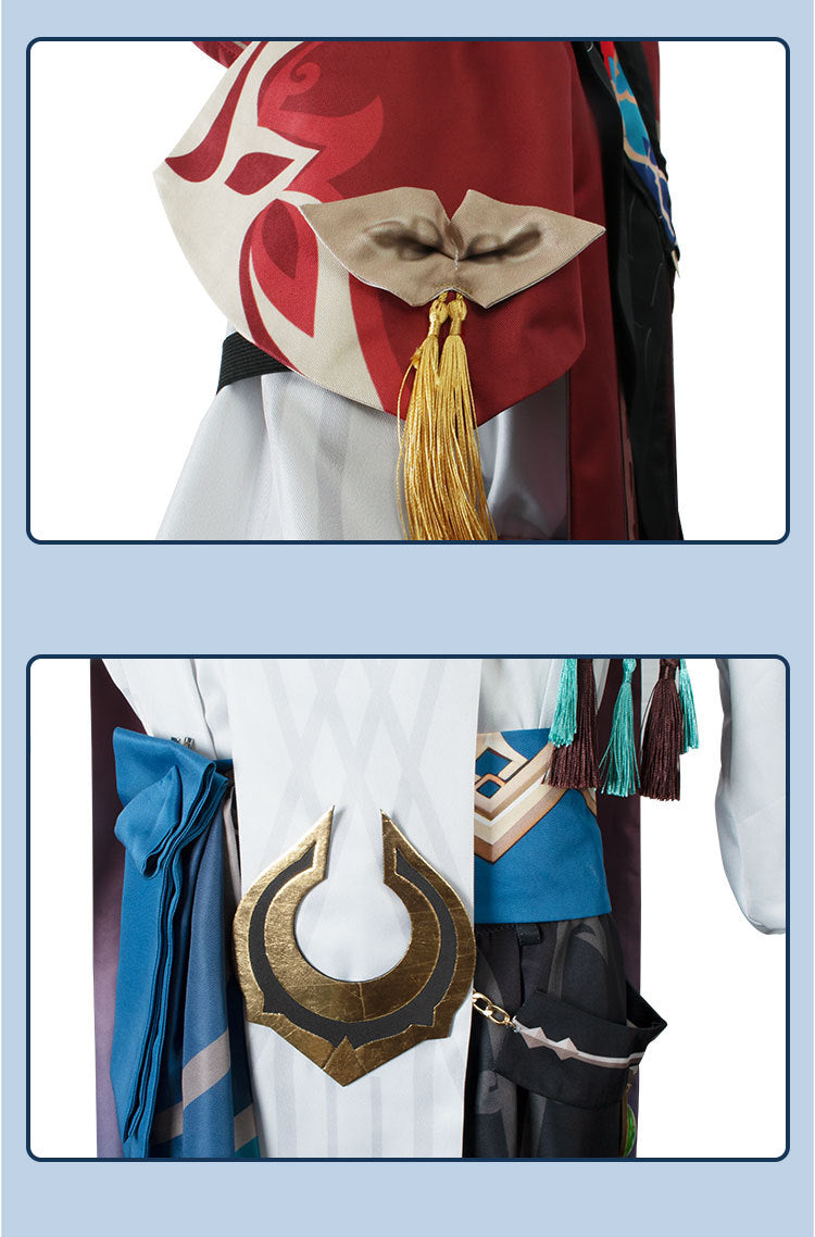Kaveh Cosplay Costume Big Size Kaveh Uniform Halloween Kaveh Outfits for Anime Comic Con