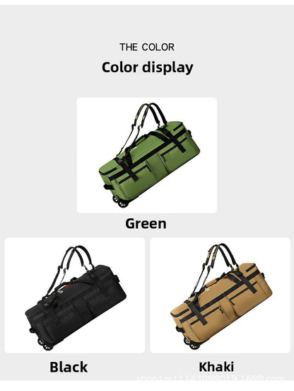 KLQDZMS Multifunctional Backpack Men's Travel Backpack Oversized Capacity Clothing Organizer Bag Travel Bag Shoulder Bag