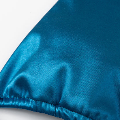 Wrap Around Halter Metallic Satin Bikini Women Swimwear Female Swimsuit Two-pieces Bikini Set Brazilian Bathing Suit Swim Lady