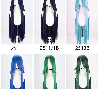 Perucas sintéticas de cabelo rosa com volume de ar, seda de cabelo macia de alta temperatura, cabelo a granel, peruca longa, cacheada, de ondas grandes, lisa, para Cosplay