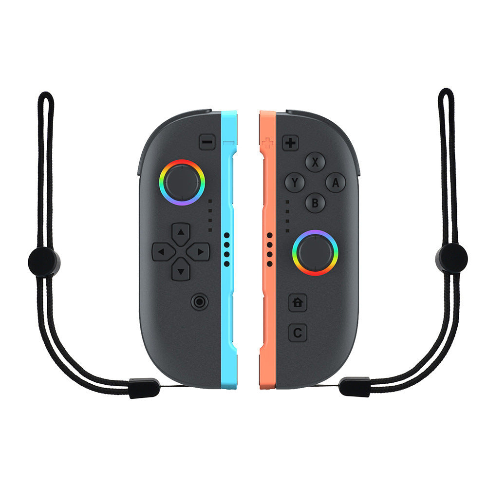 For Switch2 Wired Wireless Joy Cons Controller With RGB Light Dual Vibration Joystick For Switch/OLED/Switch2 Bluetooth Gamepad