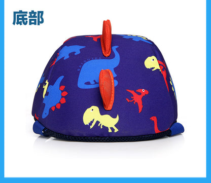 Infant Baby Dinosaur Safety Harness Backpack Toddler Kids Canvas Leash Anti-lost Kindergarten Bag Children Animal Schoolbags