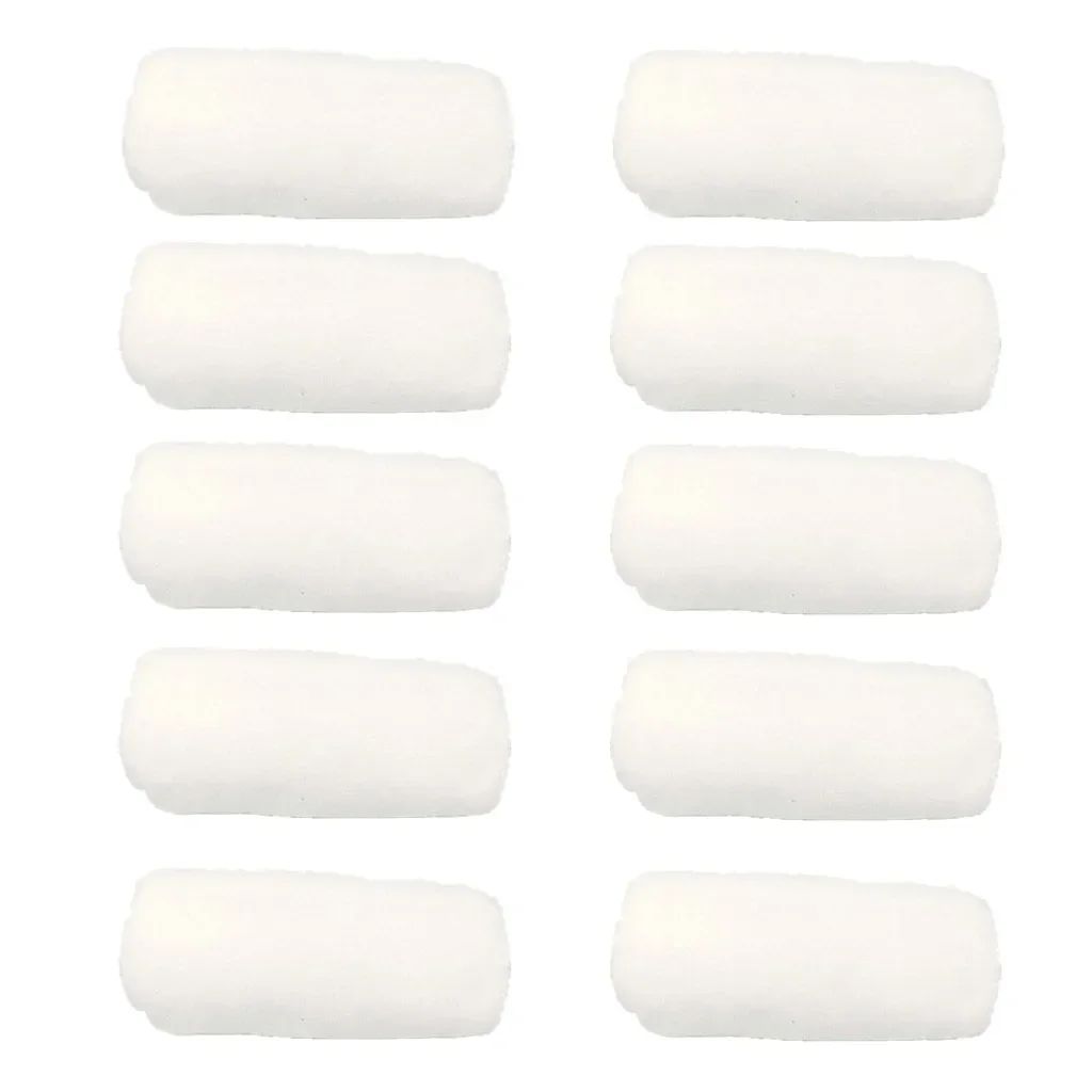 10pc White Soft Microfiber Fabric Face Towel Hotel Bath Towel Wash Cloths Hand Towels Portable Multifunctional Cleaning Towel