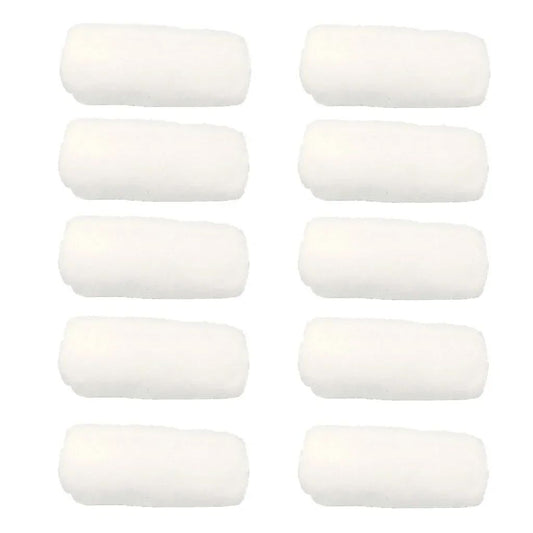 10pc White Soft Microfiber Fabric Face Towel Hotel Bath Towel Wash Cloths Hand Towels Portable Multifunctional Cleaning Towel