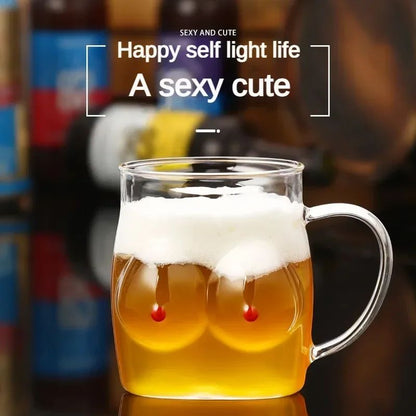 Caneca de Cerveja Criativa e Sexy, Copo Grande para Água e Suco, Caneca de Cerveja Grande, Taça de Vinho Tinto, Copos para Beber, Copo de Dose, Copo de Leite