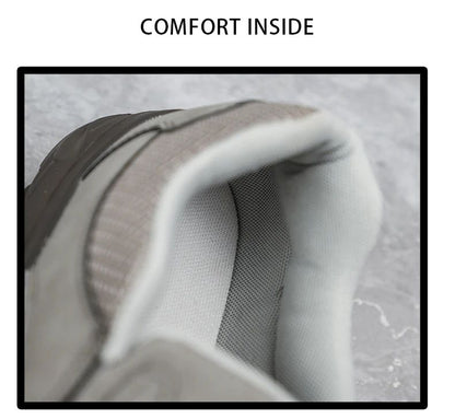 Men Leather Casual Shoes Breathable Loafers Men Sneakers 2024 New Male Comfortable Leather Flat Footwear Sneakers Men Shoes