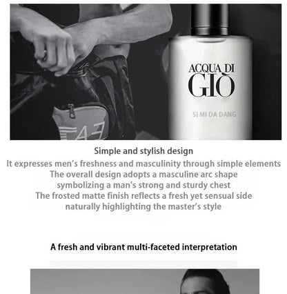 Men's Perfume 100ml, Long-lasting Freshness, Awakens Your Daily Charm | Essential for Commuting, Business, and Social Dating