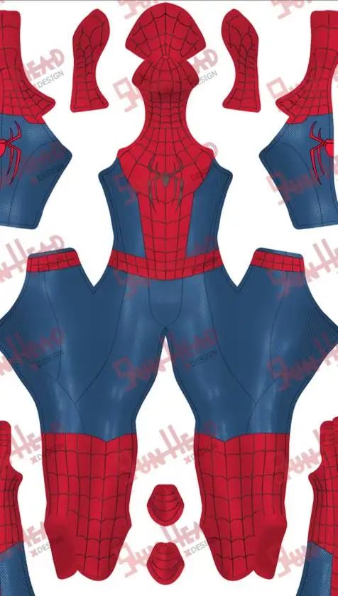 Brand New Day SM Cosplay Superhero Ending Suits 3D Printed Spandex Zentai Bodysuit BND Outfits Halloween Costume Adult