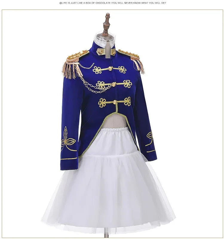 Men Stage Couple Costumes Photo Military Dress Suit Navy Men's and Women's Military Band Uniform Sailor Suit Spring and Autumn