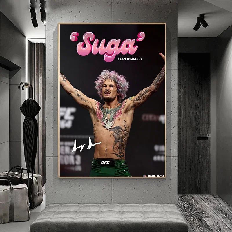 Ultimate Fighting Championship Poster UFC Mixed Martial Arts Unique Design Prints Canvas Wall Art Pictures Home Room Decoration