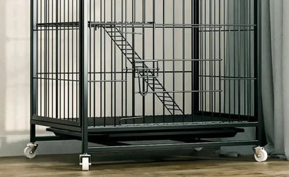 Villa para Gatos de Dois Andares Interna Extra Grande Espaço Livre Gaiola para Pets Casa de Escalada para Gatinhos Villas para Gatos Castelo para Gatos com Banheiro Integrado