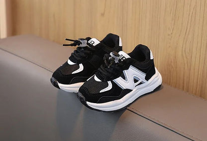 Boys and Girls Fashion Casual Sneakers Kid's Trend Chic Running Shoes Basketball Shoes Children Flat Baby Toddler Outdoor Shoes