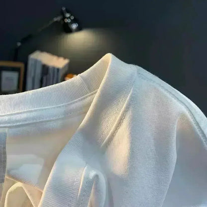 Men's T-Shirt Dragon Ball Goku Japanese Anime Hot Blood Classic Portrait Cotton Fashion High Street Unisex Harajuku Y2K