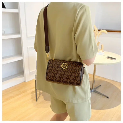 IMJK 22*14*11cm Women Shoulder Luxury Bags Designer Crossbody Chest Purses Handbag Women Clutch Travel tote Bag